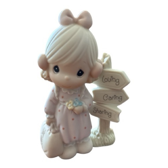 Precious Moments Other - Precious Moments “Loving, Caring & Sharing Along the Way” Figurine  - Orig Box